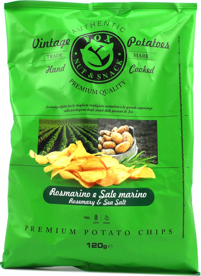 FOX PATATINE ROSMARINO 120GR