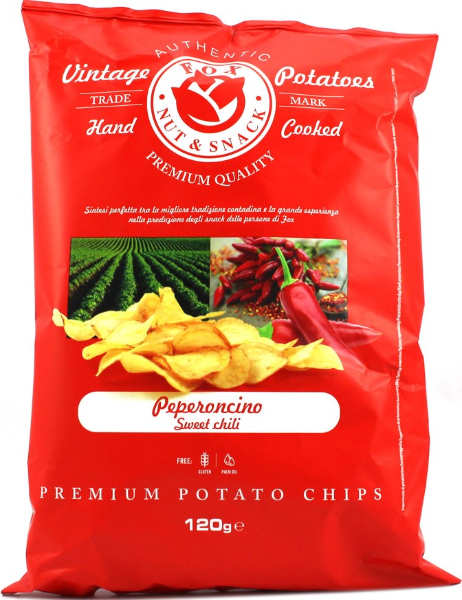 FOX PATATINE PEPERONCINO 120GR