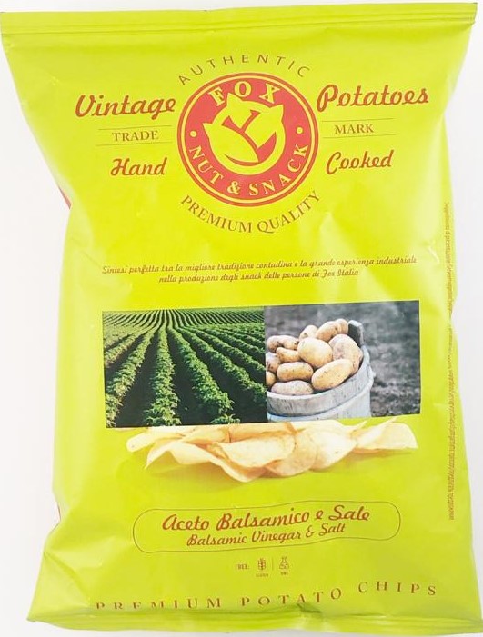 FOX PATATINE ACETO BALSAMICO 120GR