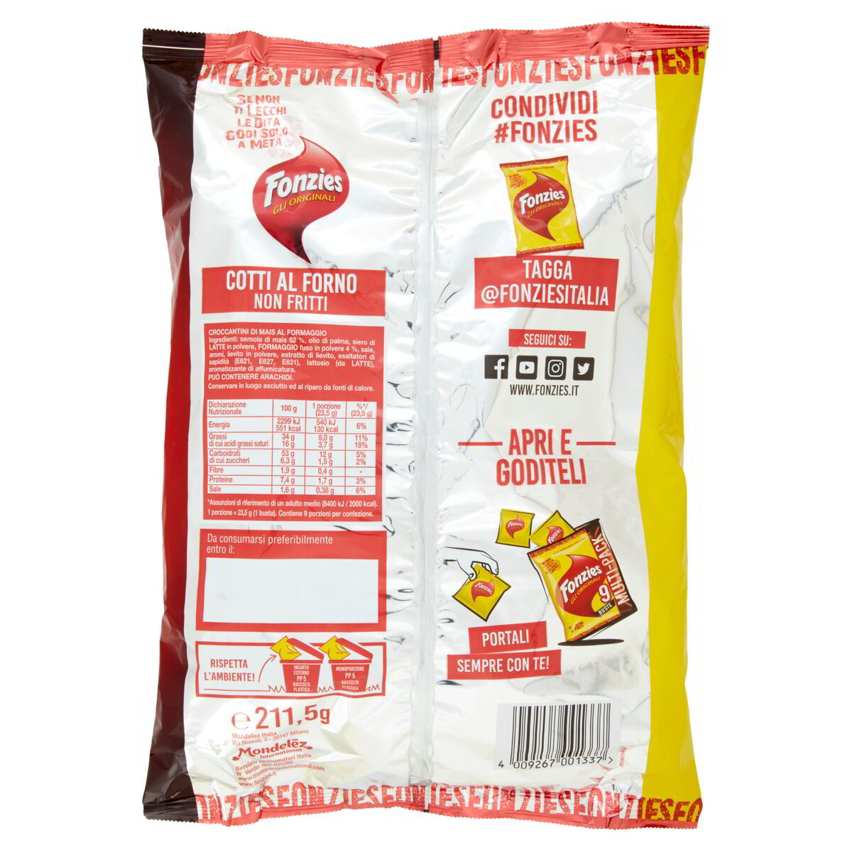 FONZIES MULTIPACK 212GR - immagine 2