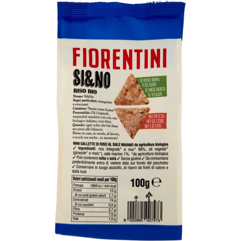 FIORENTINI BIO TRIANGOLI RISO 100GR - immagine 2