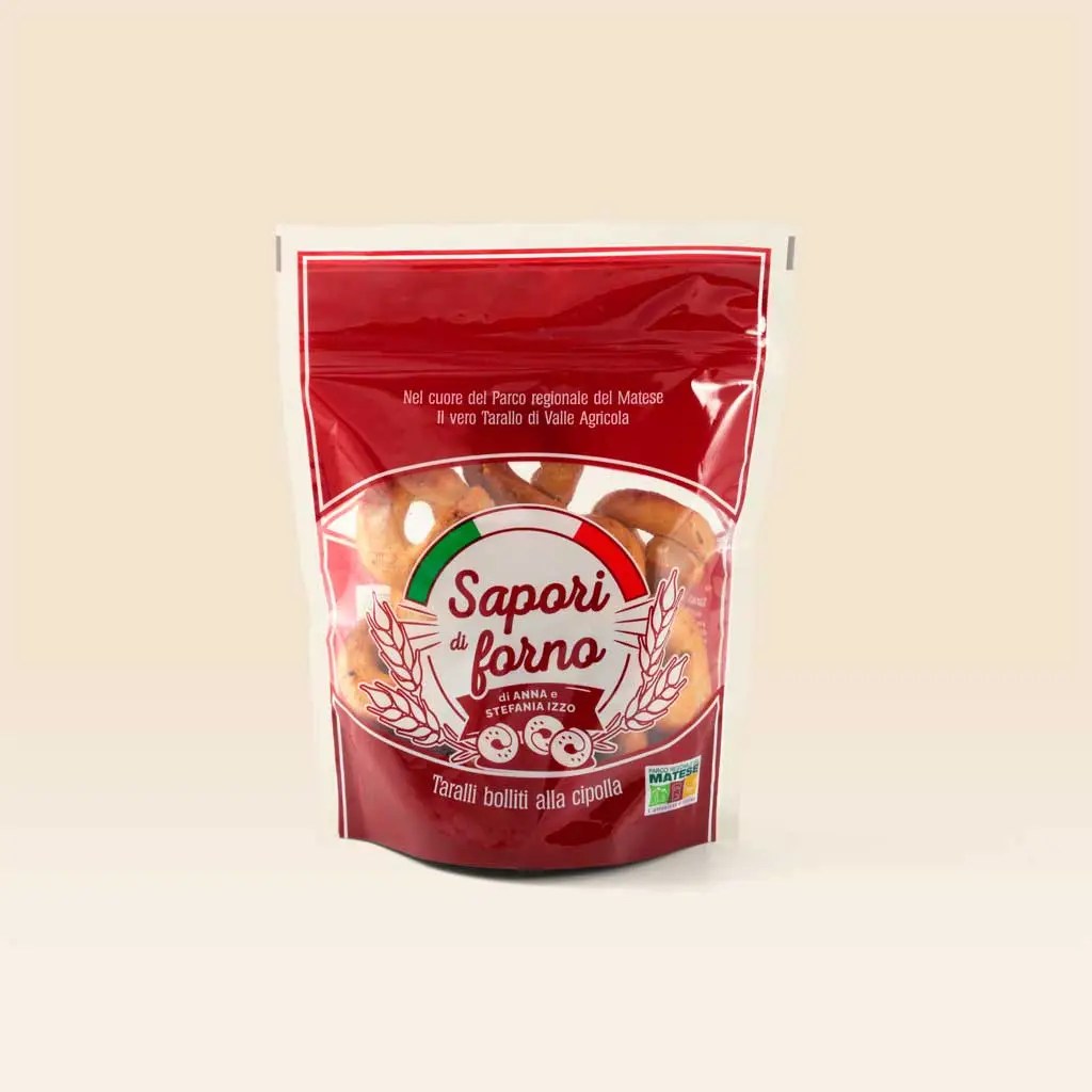 SAPORI DI FORNO TARALLI CIPOLLA 300 GR - immagine 2