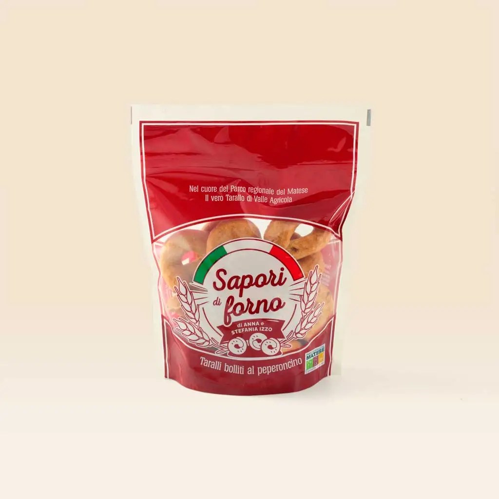 SAPORI DI FORNO TARALLI PEPERONCINO 300 GR - immagine 2