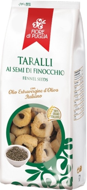 FIORE DI PUGLIA TARALLI AI SEMI DI FINOCCHIETTO 500GR