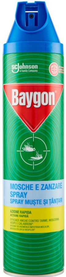BAYGON MOSCHE&ZANZARE SPRAY 400ML