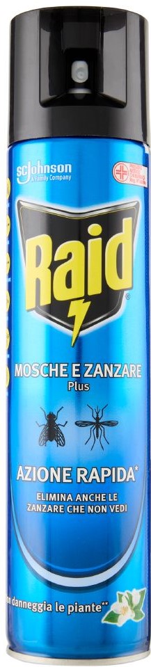 RAID MOSCHE E ZANZARE SPRAY 400ML