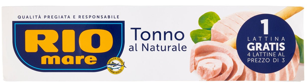 RIO MARE TONNO SUPERNATURALE 56GX3+1
