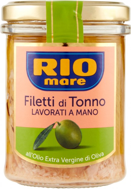 RIO MARE FILETTO DI TONNO OLIO EXTRAVERGINE DI OLIVA 180GR