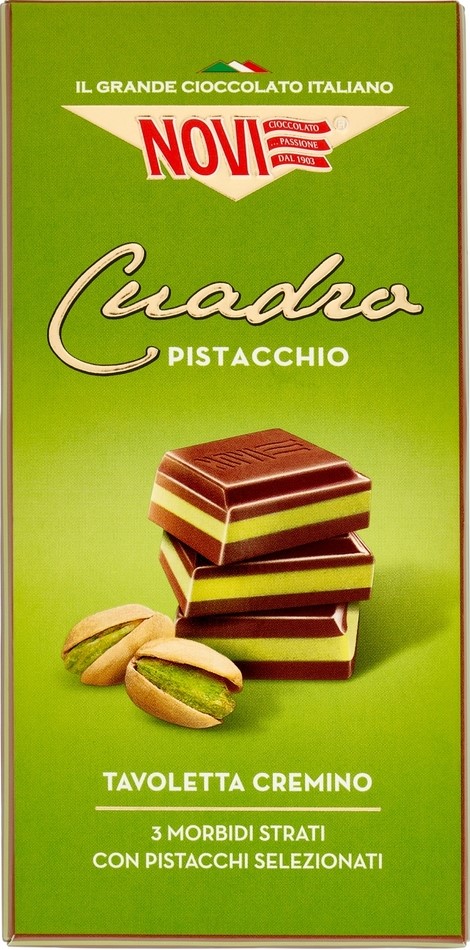 NOVI TAVOLETTA CREMINO PISTACCHIO 110GR