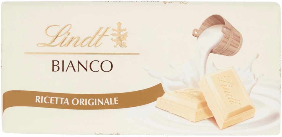 LINDT TAVOLETTA CIOCCOLATO BIANCO 100GR