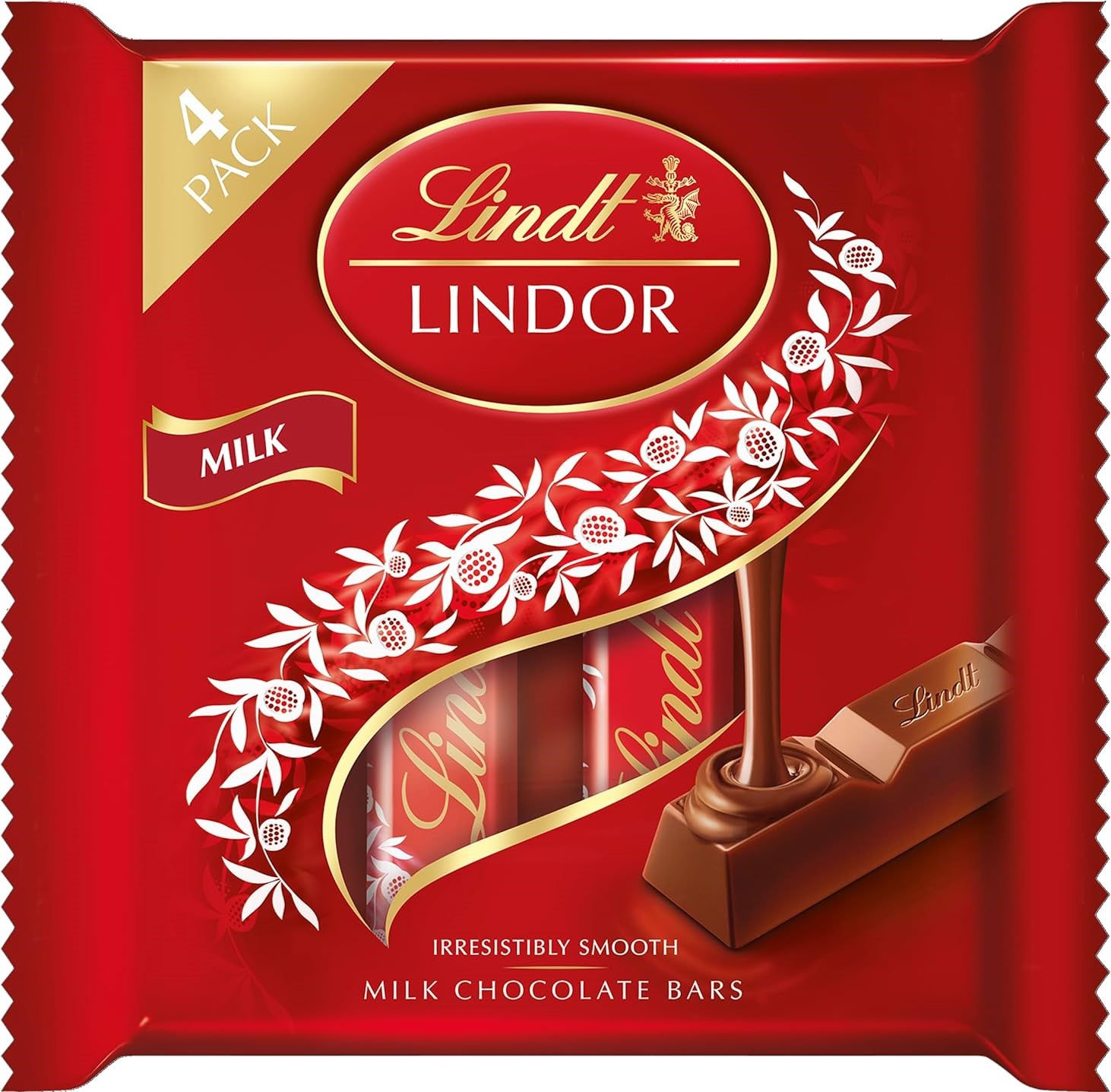 LINDT LINDOR LATTE STICK 4X25GR