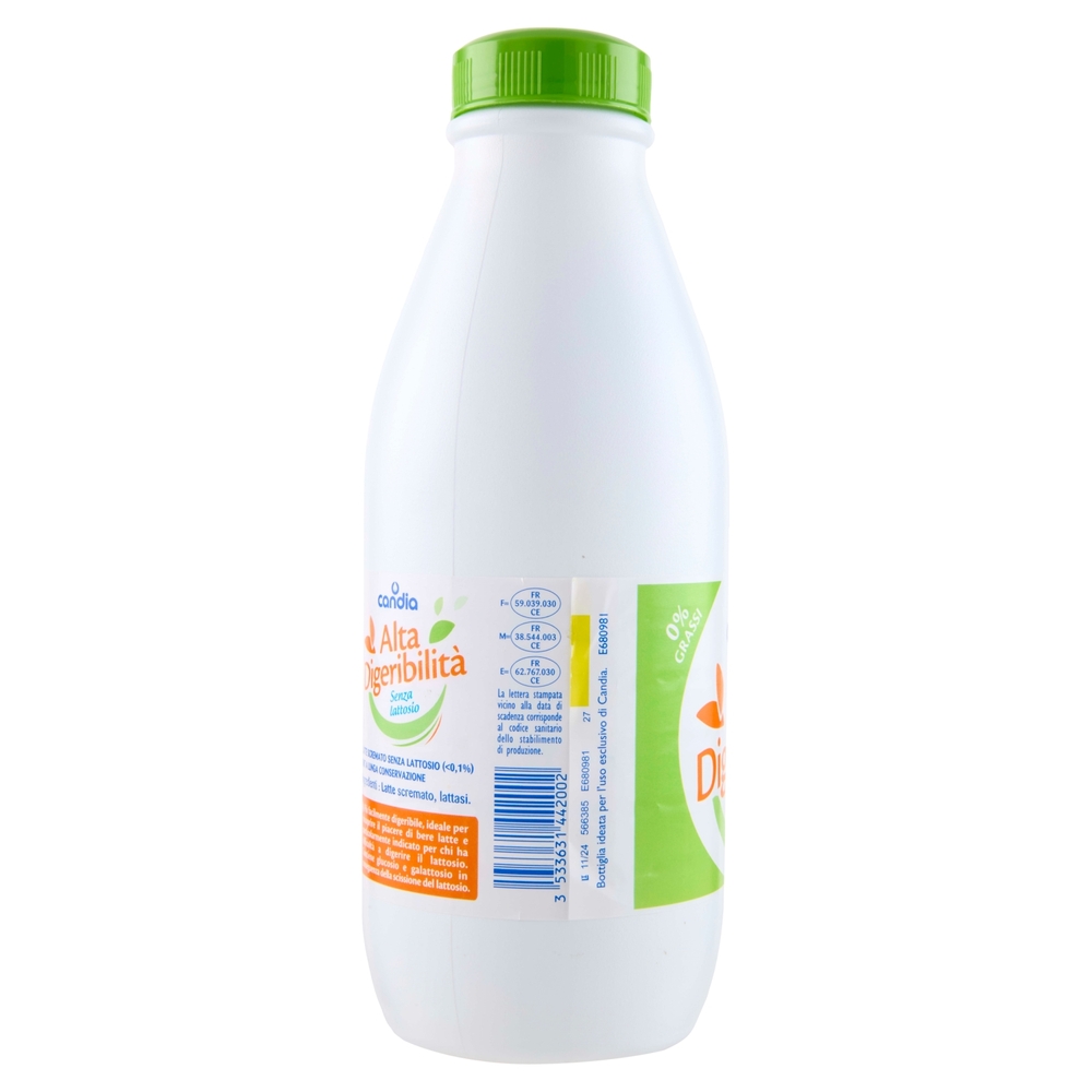 CANDIA LATTE UHT SENZA LATTOSIO 1L - immagine 2