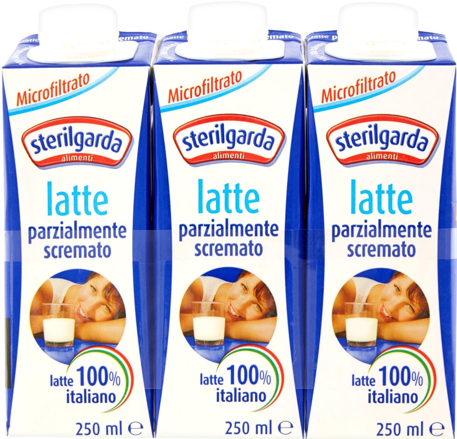 STERILGARDA LATTE PARZIALMENTE SCREMATO UHT 3X250ML