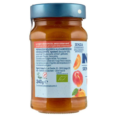 NATU' CONFETTURA SENZA ZUCCHERI BIO ALBICOCCHE 240GR - immagine 2