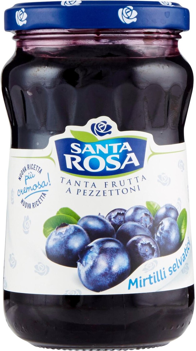 SANTA ROSA CONFETTURA MIRTILLI SELVATICI 350GR
