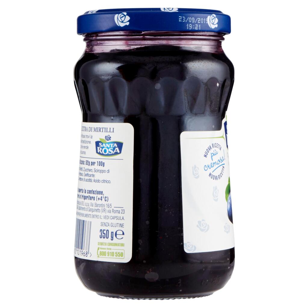 SANTA ROSA CONFETTURA MIRTILLI SELVATICI 350GR - immagine 3