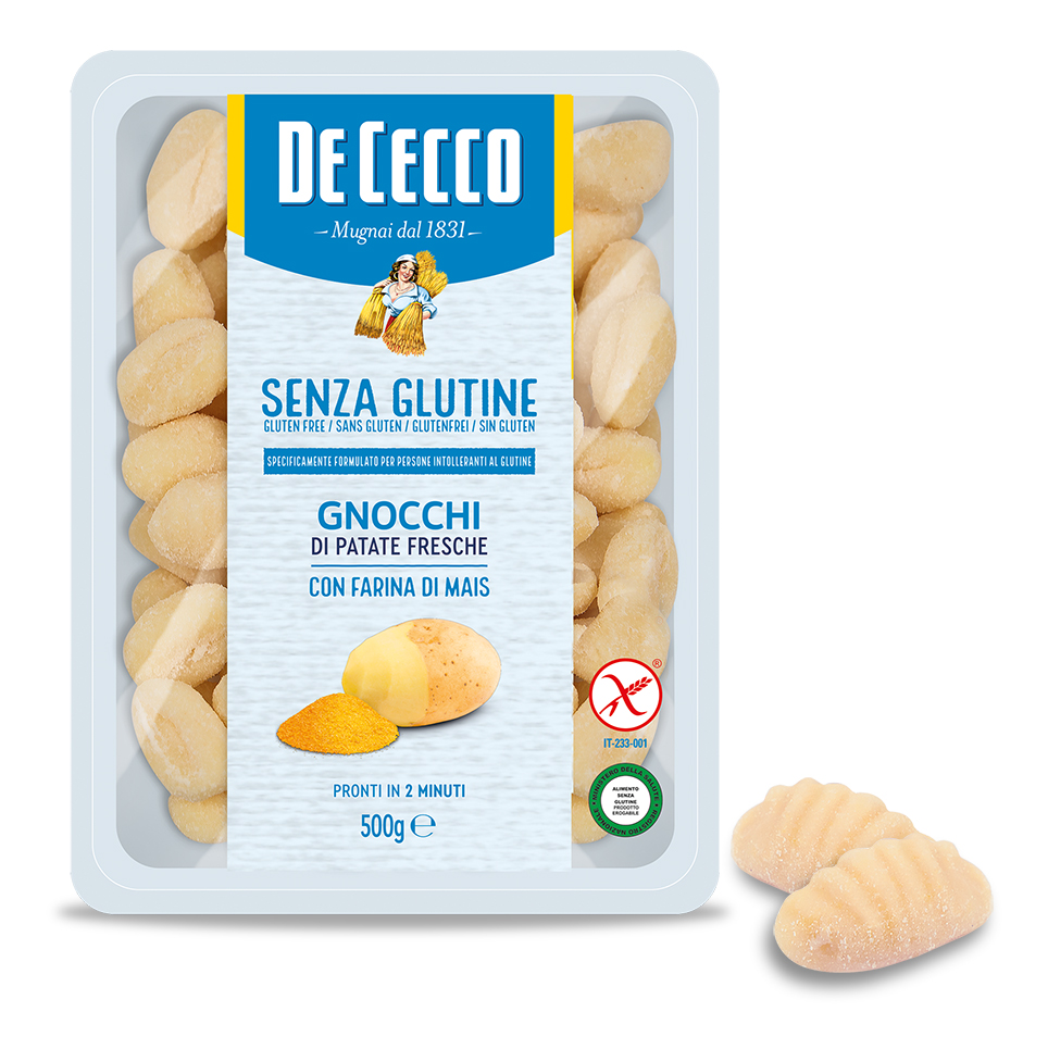 DE CECCO GNOCCHI PATATE SENZA GLUTINE 500 GR