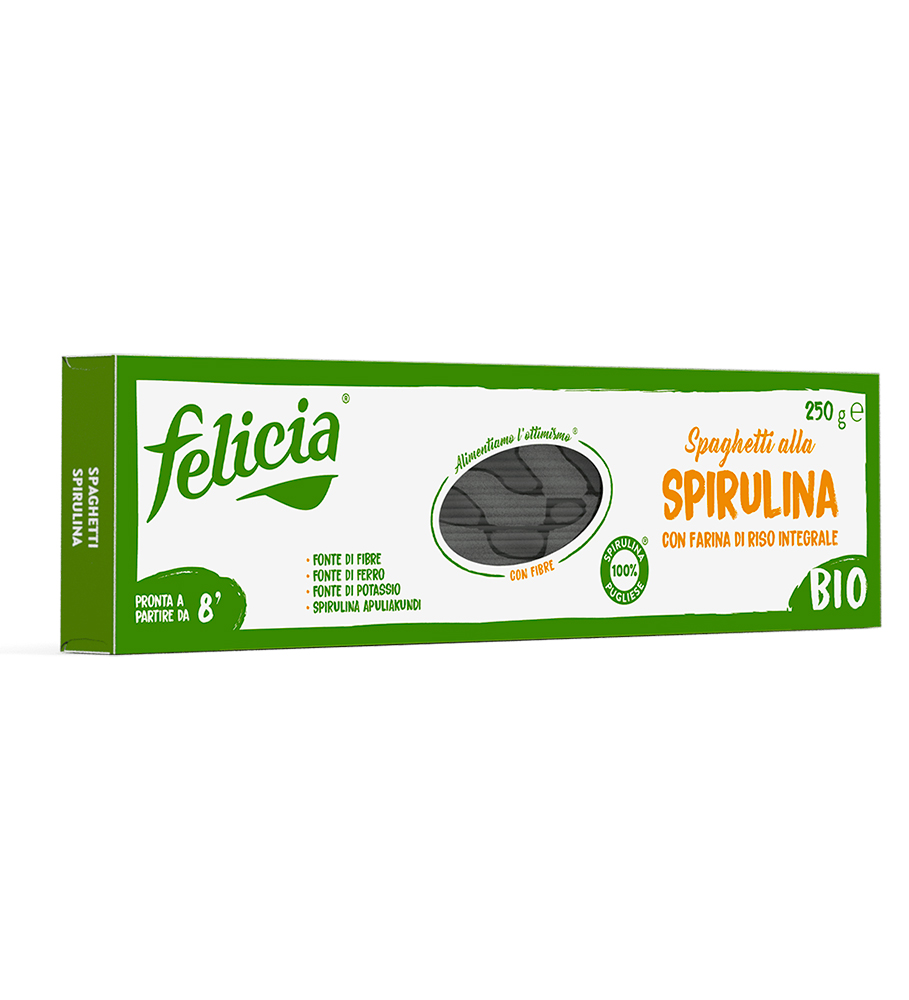 FELICIA SPAGHETTI BIO SENZA GLUTINE ALLA SPIRULINA 250 GR