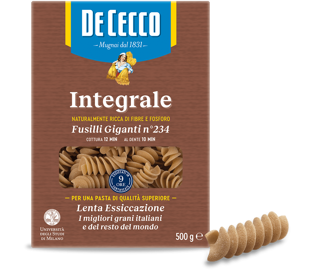 DE CECCO FUSILLI GIGANTI N. 234 INTEGRALI 500 GR - immagine 5