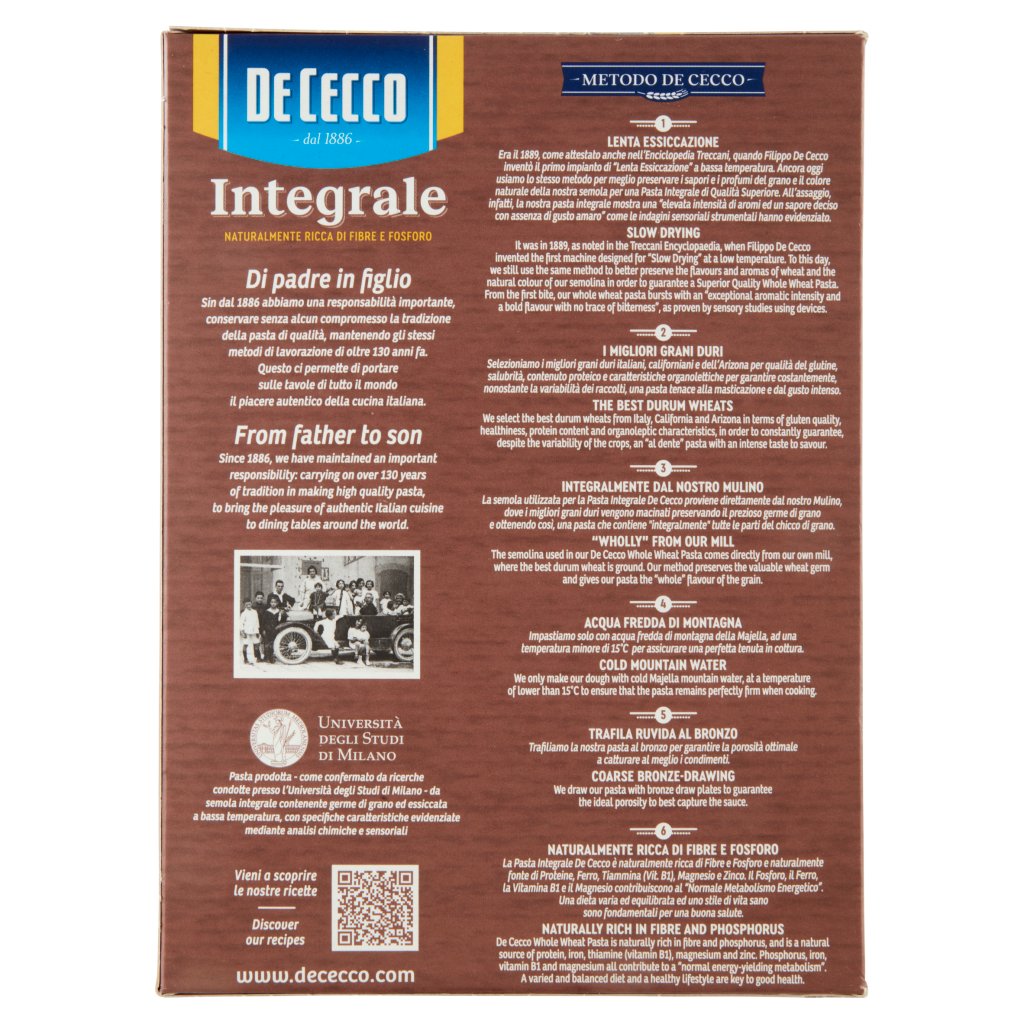DE CECCO ORECCHIETTE N. 91 INTEGRALI 500 GR - immagine 5