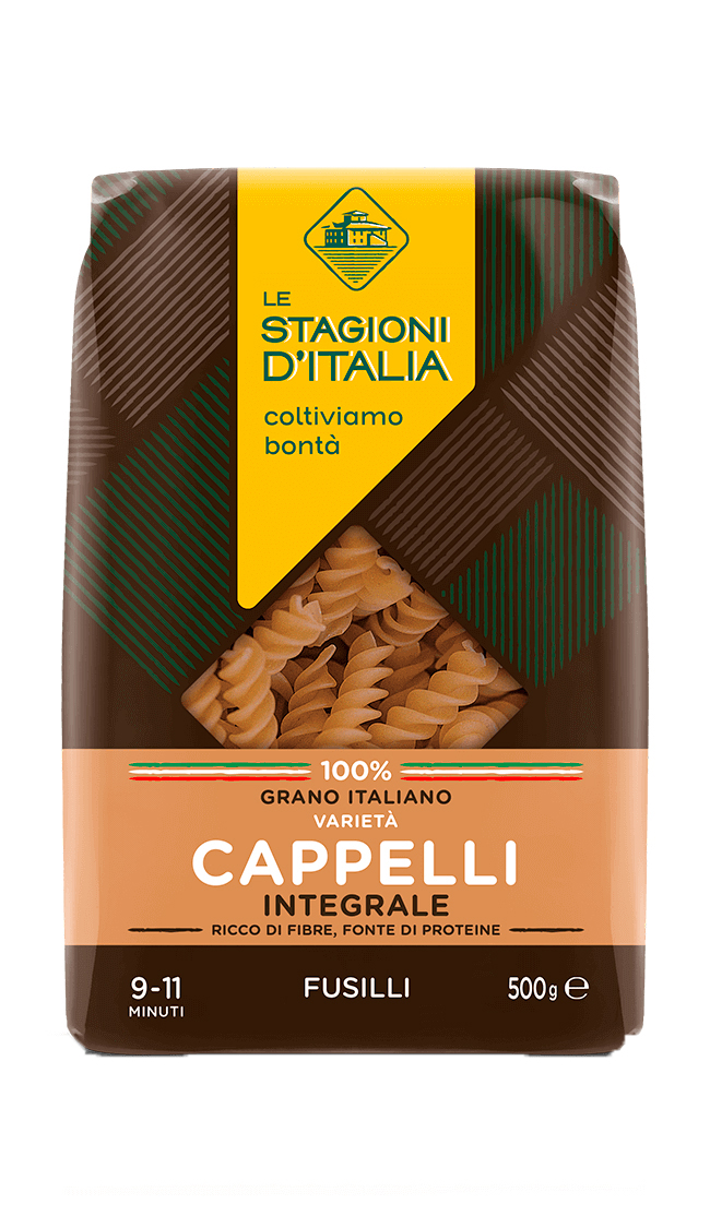 LE STAGIONI D'ITALIA FUSILLI INTEGRALI VARIETA' CAPPELLI 500 GR