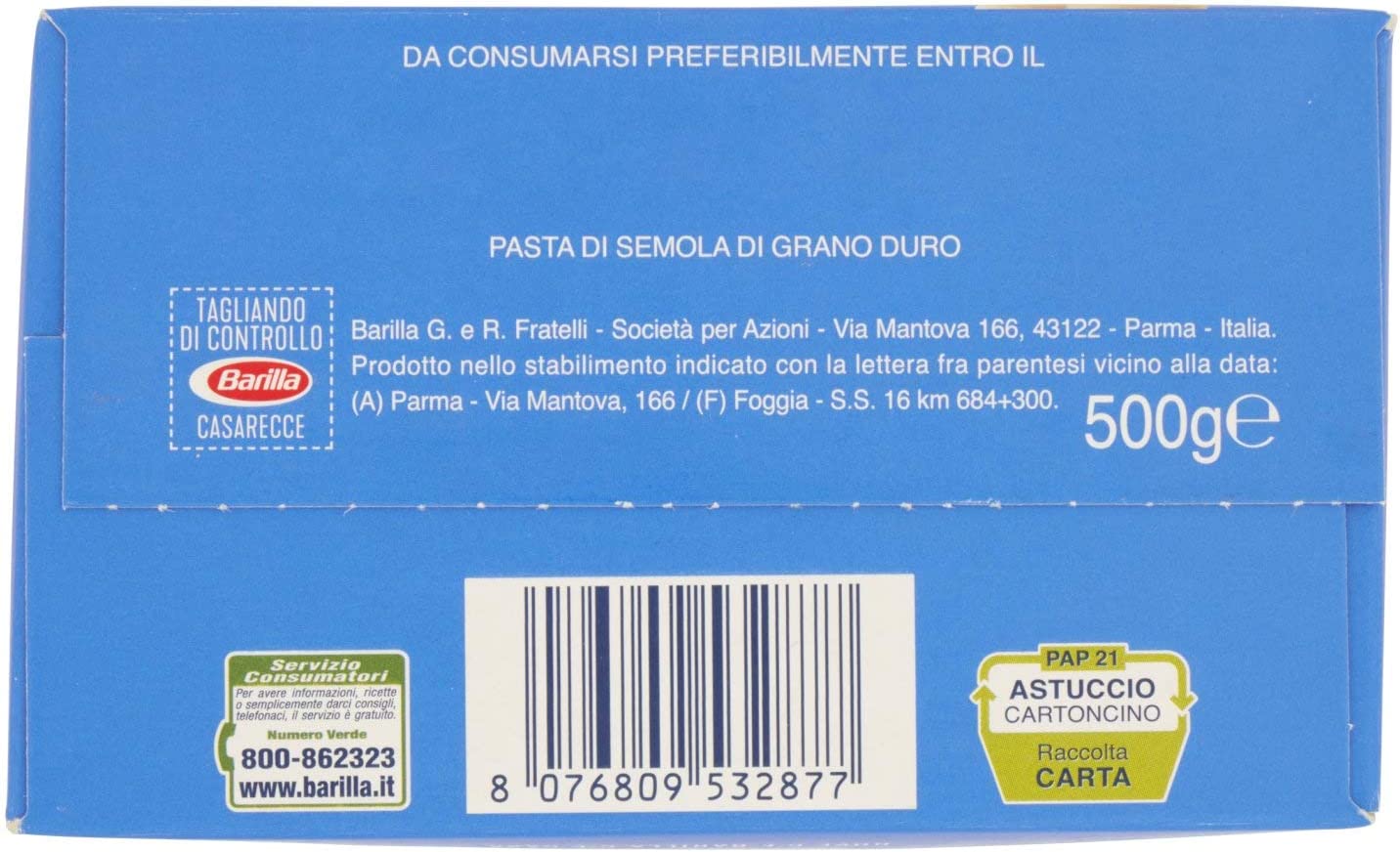 BARILLA CASERECCE N. 287 500 GR - immagine 6