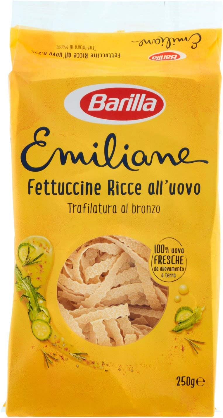 BARILLA EMILIANE FETTUCCINE RICCE ALL'UOVO 250 GR