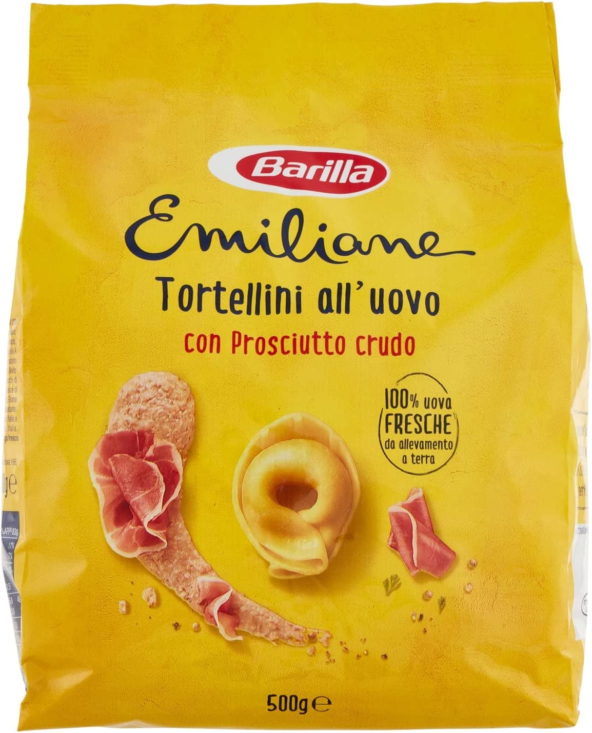 BARILLA EMILIANE TORTELLINI CON PROSCIUTTO CRUDO 500 GR