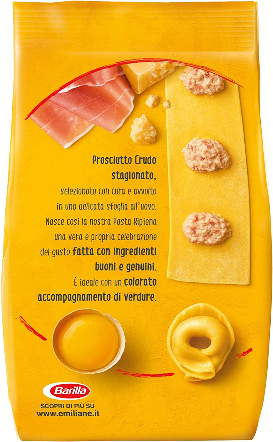 BARILLA EMILIANE TORTELLINI PROSCIUTTO CRUDO 250 GR - immagine 2
