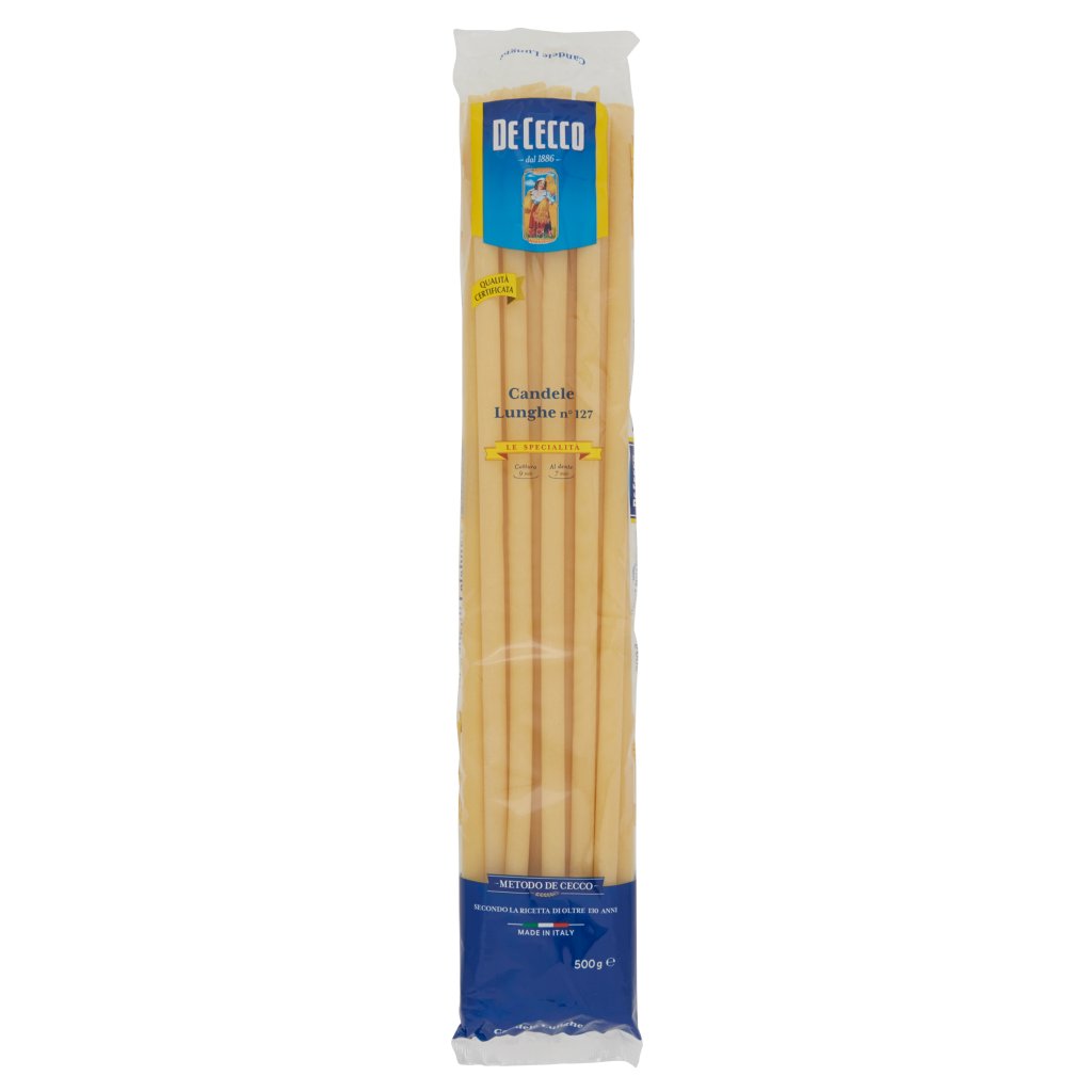DE CECCO CANDELE LUNGHE N. 127 500 GR