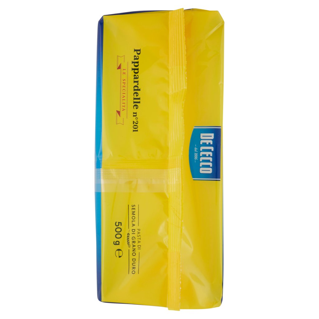 DE CECCO PAPPARDELLE N. 201 DI SEMOLA 500 GR - immagine 3