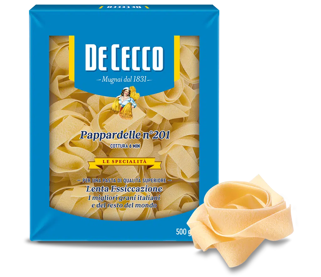DE CECCO PAPPARDELLE N. 201 DI SEMOLA 500 GR - immagine 5