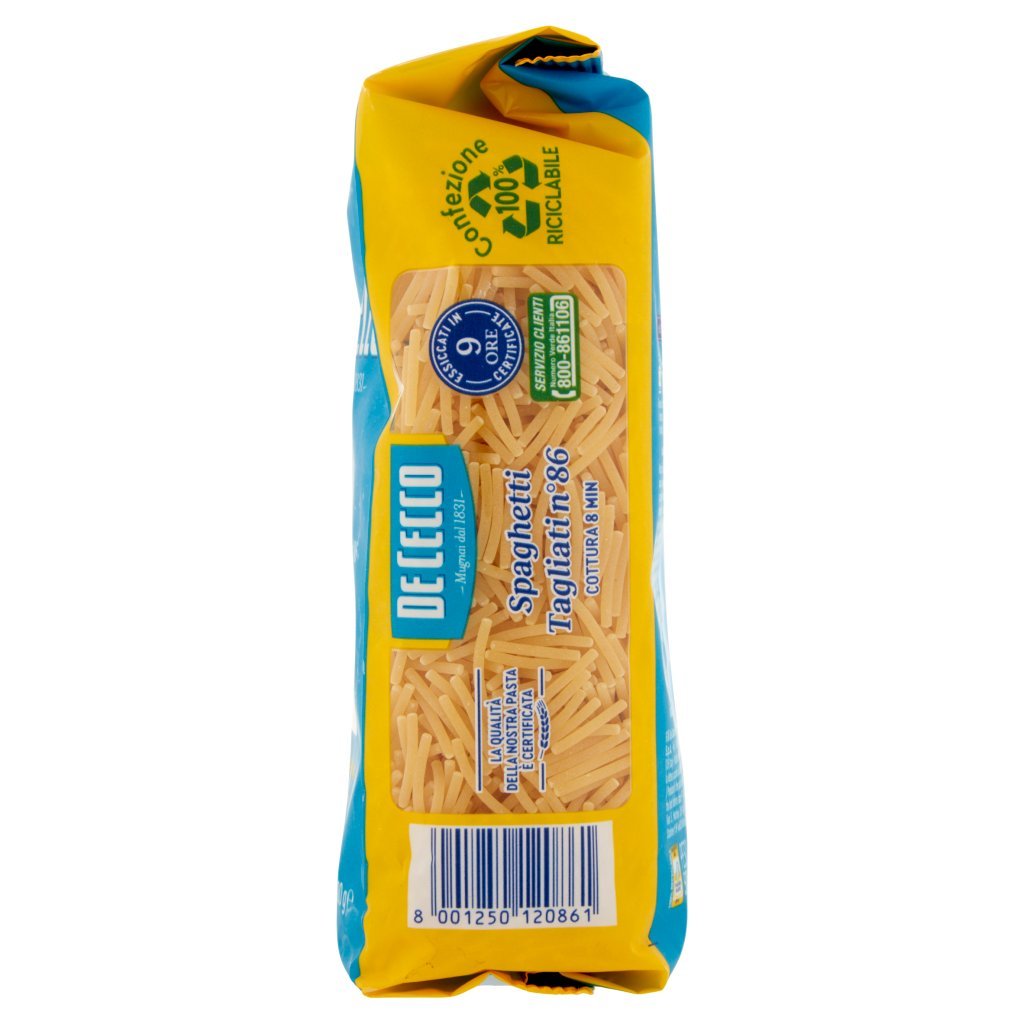 DE CECCO SPAGHETTI TAGLIATI N. 86 500 GR - immagine 3
