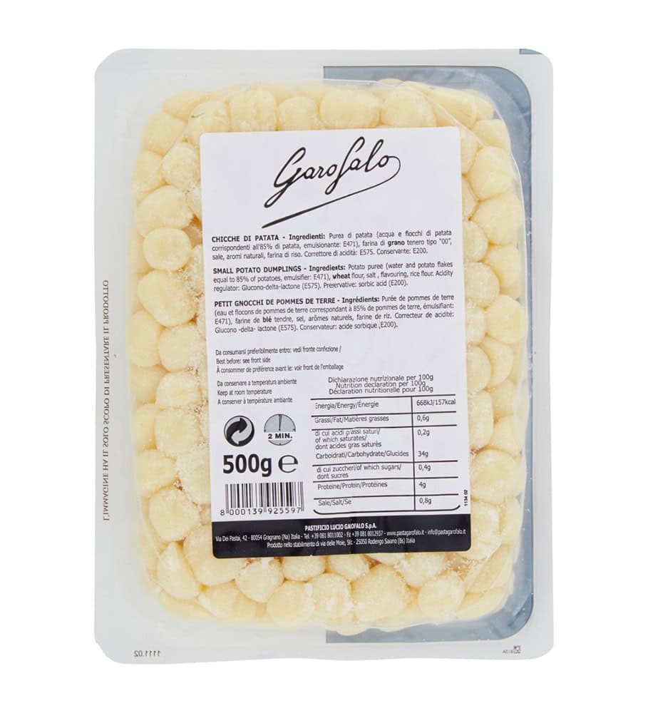 GAROFALO CHICCHE PATATE 500 GR - immagine 4