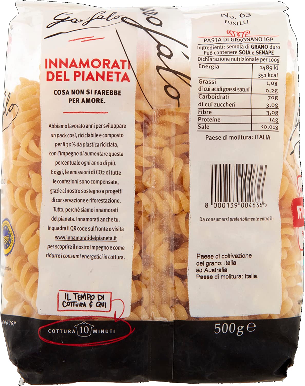 GAROFALO FUSILLI N. 63 500 GR - immagine 2