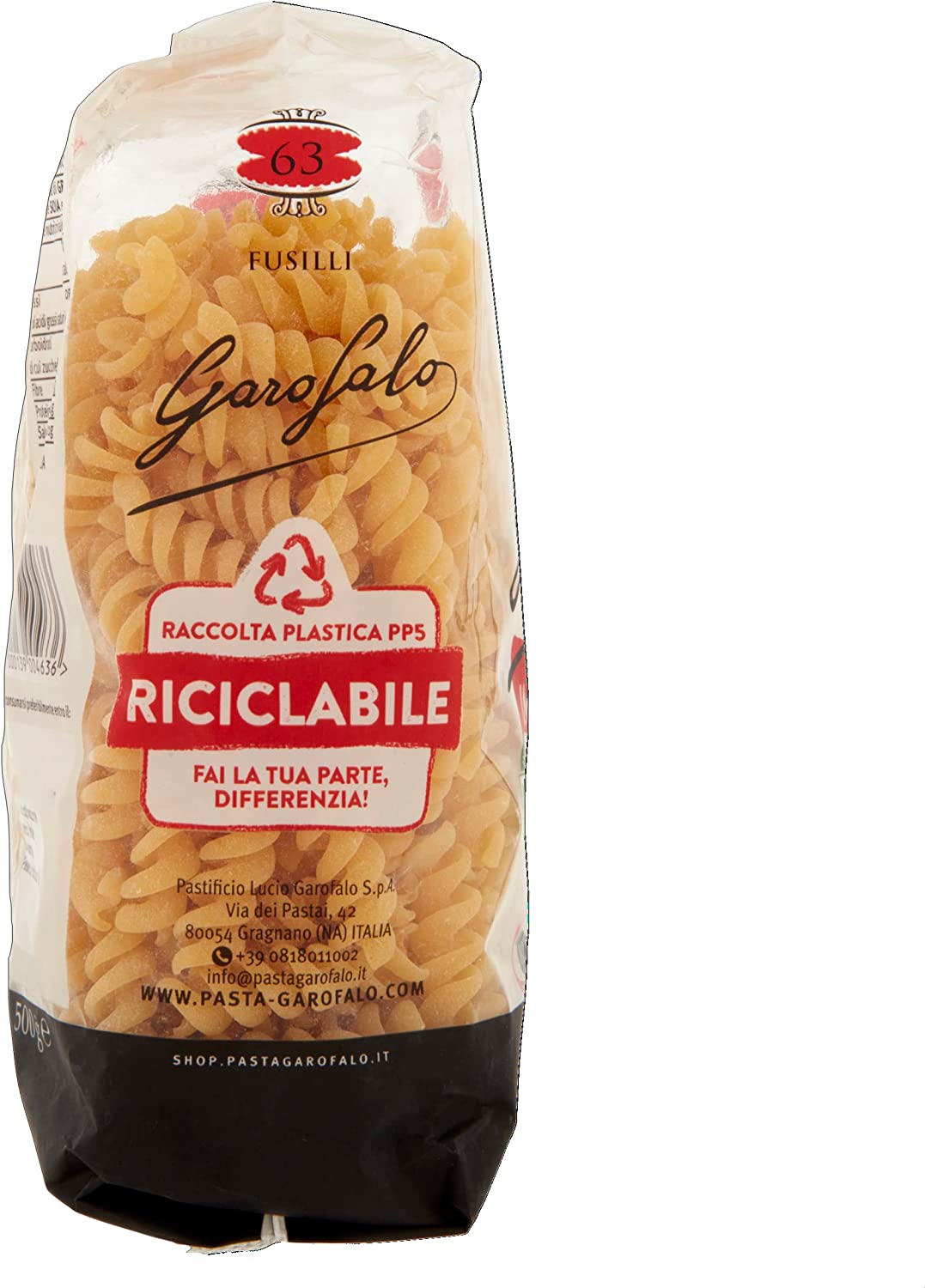 GAROFALO FUSILLI N. 63 500 GR - immagine 3