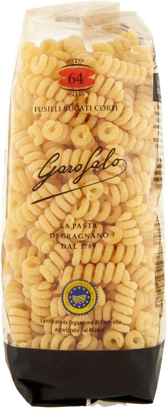 GAROFALO FUSILLI BUCATI CORTI N. 64 500 GR - immagine 4