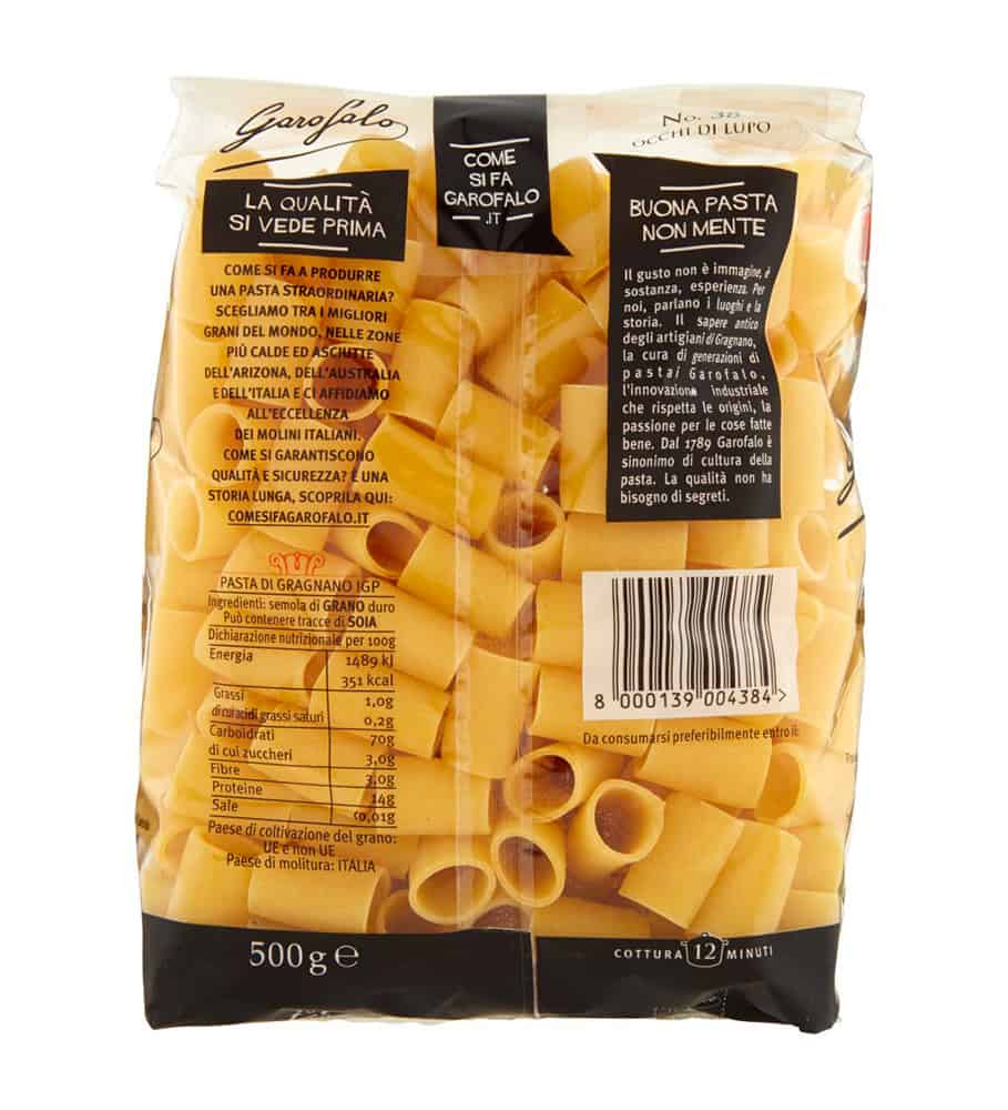 GAROFALO OCCHI DI LUPO N. 38 500 GR - immagine 5