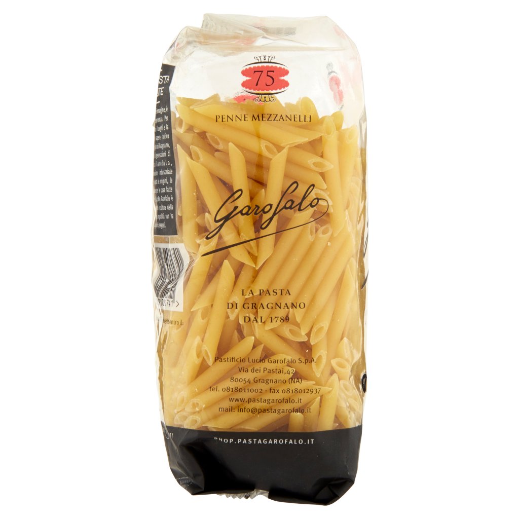 GAROFALO PENNE MEZZANELLE N. 75 500 GR - immagine 3