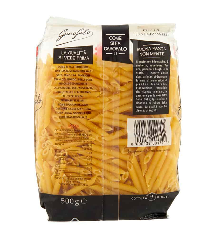 GAROFALO PENNE MEZZANELLE N. 75 500 GR - immagine 5
