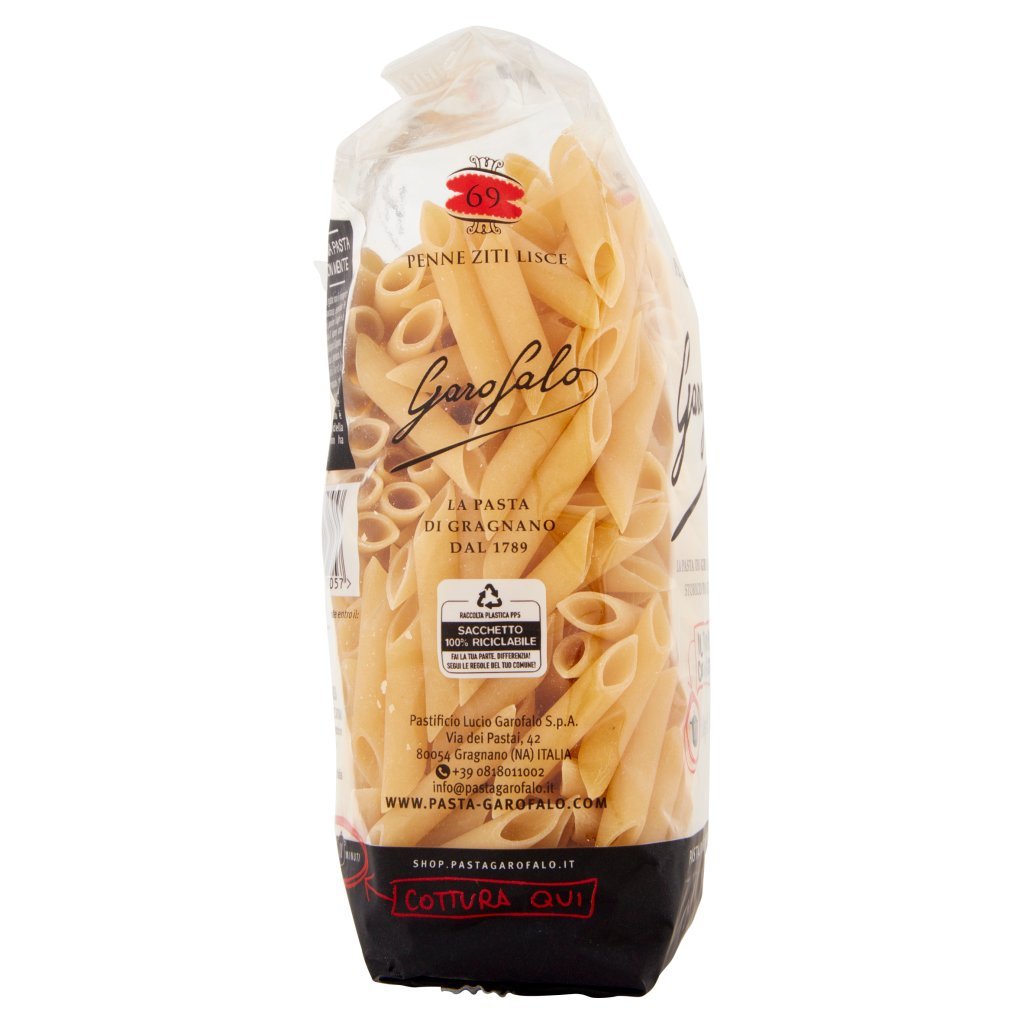 GAROFALO PENNE ZITI LISCE N. 69 500 GR - immagine 3