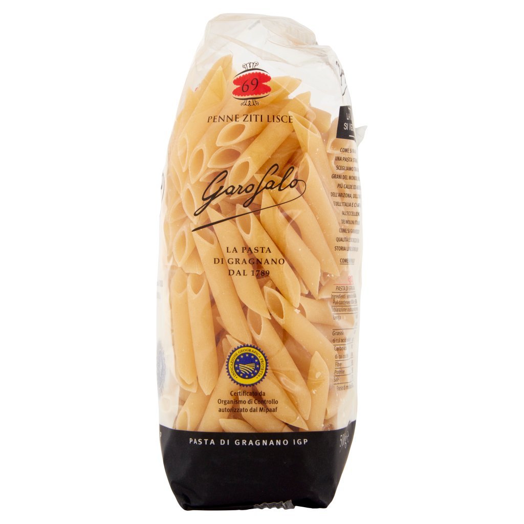 GAROFALO PENNE ZITI LISCE N. 69 500 GR - immagine 4
