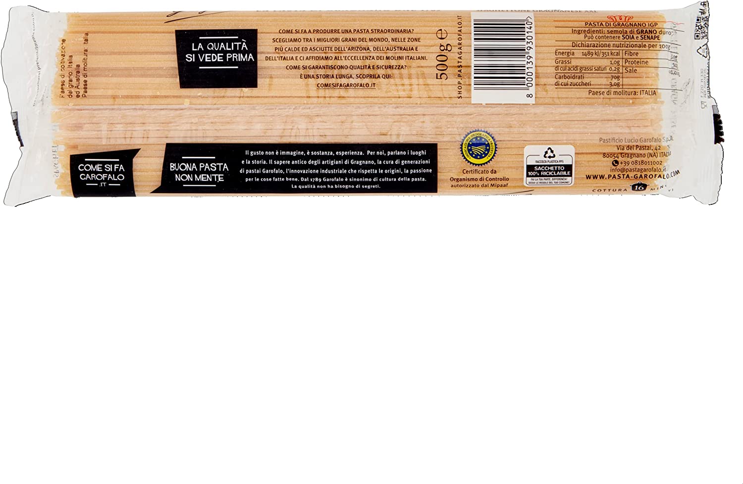GAROFALO SPAGHETTONE GRAGNANESE XXL N. 4-23 500 GR - immagine 2