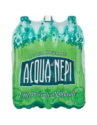 NEPI ACQUA EFFERVESCENTE NATURALE PET 1,5 LT