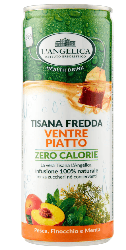 L'ANGELICA TISANA VENTRE PIATTO LATTINA 24 CL