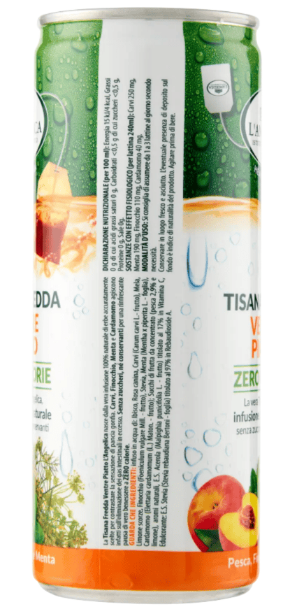 L'ANGELICA TISANA VENTRE PIATTO LATTINA 24 CL - immagine 3