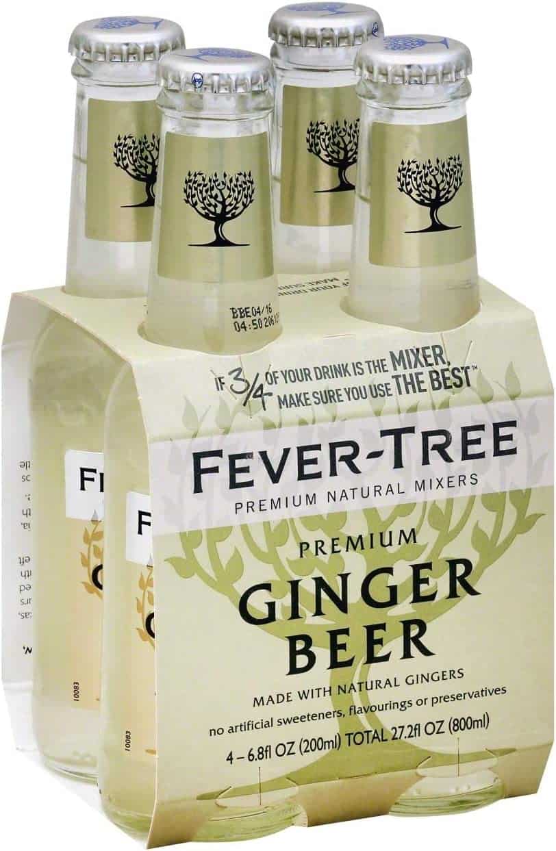 FEVER TREE GINGER BEER 4X20C