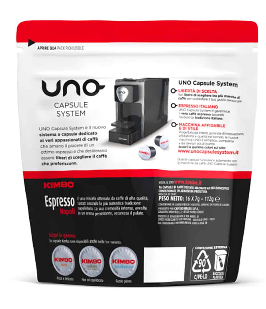 KIMBO CAPS UNO ESPR.NAP.16X7GR - immagine 5