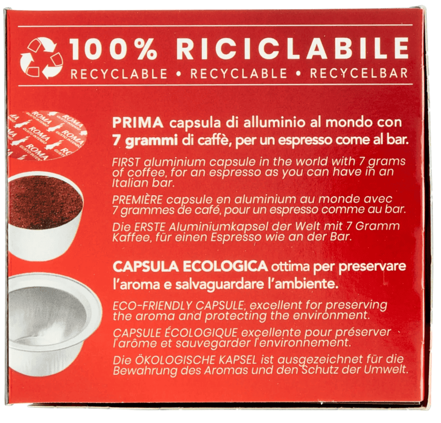 BIALETTI ESPRESSO ROMA 16 CAPSULE X 7 GR - immagine 2