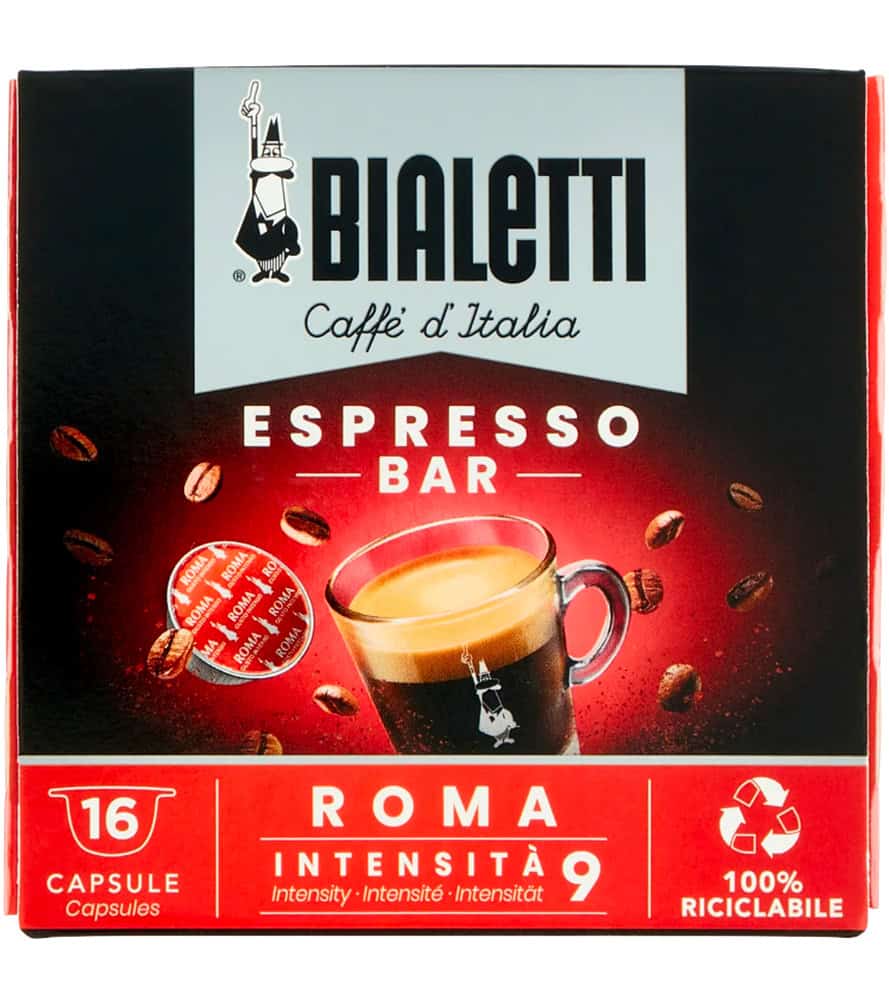 BIALETTI ESPRESSO ROMA 16 CAPSULE X 7 GR - immagine 5
